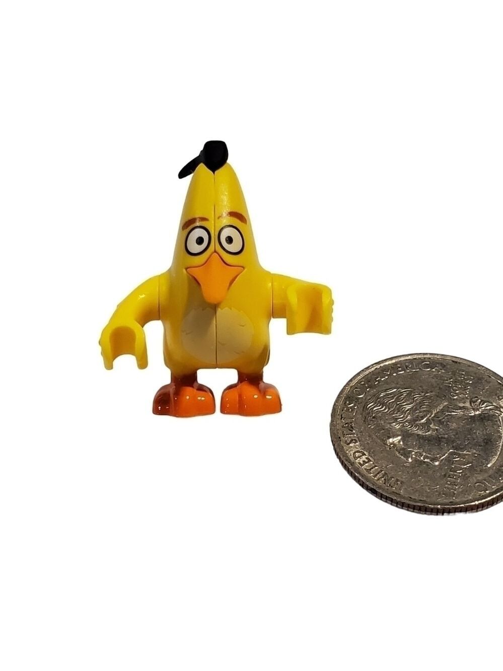 Angry Birds Lego Chuck bird yellow mini figure miniature replacement